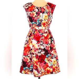 Liz Claiborne Floral Dress. Size 14
